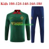 Portugal Barn Tränings Sweatshirtställ Grön 2023/24 Portugal Barn Tränings Sweatshirtställ Grön 2023/24
